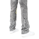 Smoke Rise 'Dystopia' Straight Denim (Eris Grey) JP25146 - FRESH N FITTED