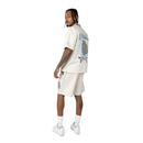 Smoke Rise 'Coeur Riviera' Twill Shorts (Chalk) WS25295 - FRESH N FITTED
