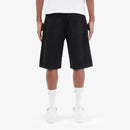 Copper Rivet 'Rip & Repair' Relax Fit Denim Shorts (Black) 513028 - FRESH N FITTED