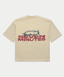 7M ‘Crucifix' T-Shirt (Beige) - FRESH N FITTED