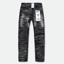 Evolution Kids 'Wild Tiger' Distressed Ripple Denim (Washed Black) EV-33319K - FRESH N FITTED