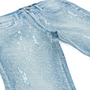 Frost Originals 'Amoto' Rhinestone Stacked Denim in Light Wash