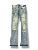 FWRD 'Worn Down' Stacked Flare Denim (Ice Tint) FW-33893 - FRESH N FITTED