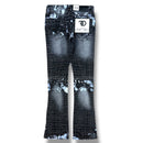 Frost Originals 'Amoto' Stacked Denim F1733 (Black) - FRESH N FITTED