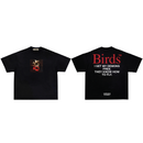 Birds 'Set Demons Free' Black Oversized Ultra-Premium Box S/S T-Shirt - FRESH N FITTED