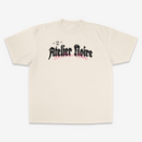 Atelier Noire 'Lucky Souls' Premium Washed Heavyweight Cropped Shirt (Cream) - FRESH N FITTED