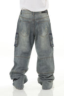 Stylo Blue Buckled Baggy VTR 3 BKL (Blue) - FRESH N FITTED