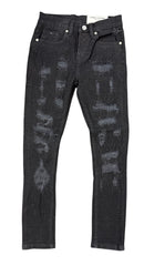 FWRD Kids 'Crystalized' Denim (Jet Black) FW-330293LK/K - FRESH N FITTED
