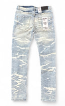 Evolution 'Combat Cargo' Slim Denim (Ice Blue) EV-320265 - FRESH N FITTED