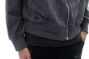 DARKAGES 'Loyalty' Zip Up Hoodie (Dk.Grey) DA7014-DGY - FRESH N FITTED