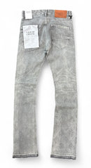 Liquid Crystal 'Diamond Crystal' Stacked Rhinestone Denim (Smoked Grey) JTF2317 - FRESH N FITTED