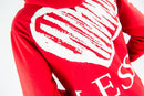 Rebel Minds 'Heartless' Hoodie (Red) 152-321 - FRESH N FITTED