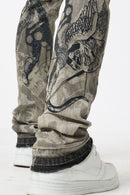 Waimea 'Cupid' Stacked Rhinestone Denim (Ant. Grey) M8567D - FRESH N FITTED