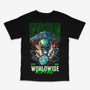 R3TRO WORLD 'Invasion' Tee (Black) - FRESH N FITTED