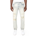 Smoke Rise Vintage Washed Denim (Henry Blue) JP23733 - FRESH N FITTED