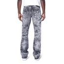 Smoke Rise Denim Stacked Pants (Titan Grey) JP25609 - FRESH N FITTED
