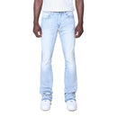 Smoke Rise Vintage Wash Clean Stack Flare Denim (Santorini Blue) JP25620 - FRESH N FITTED