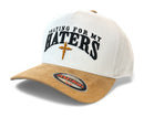 MUKA Praying For My Haters snapback hat light pink grey S4534