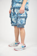 Rebel Minds 'Flowers' Tapestry Shorts (Blue) 641-995 - FRESH N FITTED