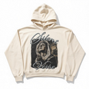 Silent Verse ‘The Sky Listens When I Pray’ Pullover Hoodie (Cream)