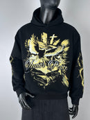 Inner Peace ‘IP Over Everything’ Pullover Hoodie (Black) - FRESH N FITTED