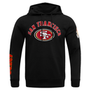 San Francisco 49ers 'Classic Bristle' Hoodie FS45410179 (Black) - FRESH N FITTED