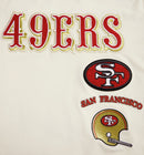 Pro Standard San Francisco 49ers 'Striped Retro Classic' T-Shirt (Eggshell) FS4143593 - FRESH N FITTED