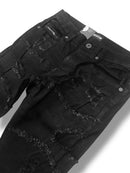 Makobi 'Pastoni' Stacked Denim (Black) M1984 - FRESH N FITTED