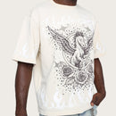 Smoke Rise 'Noble Steed' Wide Crop Shirt (Ecru) KT26S488 - FRESH N FITTED