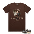 Hasta Muerte 'Heaven's Trigger' T-Shirt (Chestnut) - FRESH N FITTED
