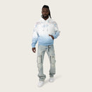 Smoke Rise 'Scorpion' Hoodie (Chalk) FO26S429 - FRESH N FITTED