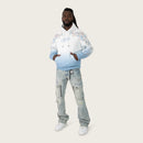 Smoke Rise 'Scorpion' Hoodie (Chalk) FO26S429 - FRESH N FITTED