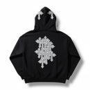 FWRD 'Crystalized Templar' Fleece Pullover Hoodie (Blk/White) FW-10642 - FRESH N FITTED