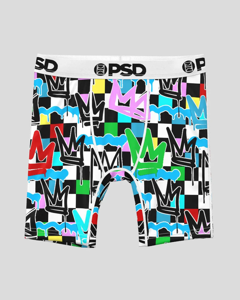 PSD YOUTH 'King Check' Boxers (Multi) - FRESH N FITTED