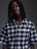 Guapi 'Obsidian' Plaid Shirt in Black