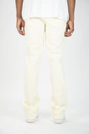 Rebel Minds Sweats Stacked Pants (Cream) 100-475