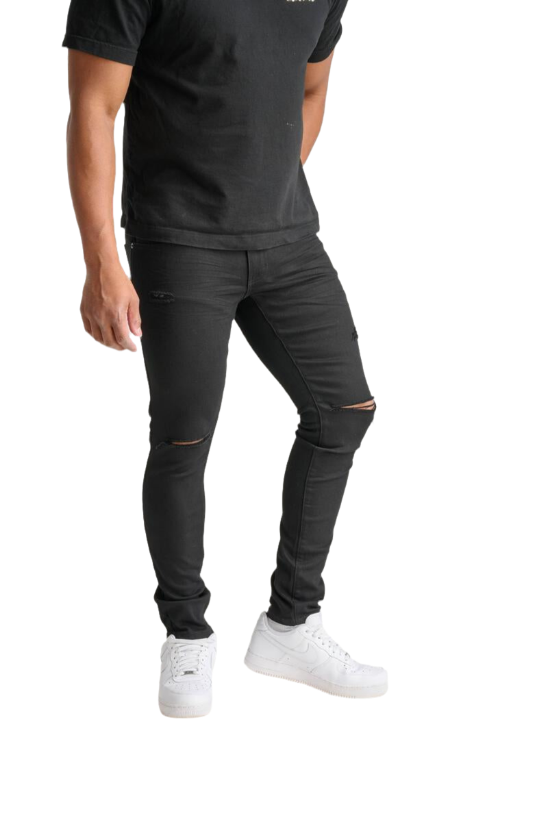 Spark Ripped Twill Jeans