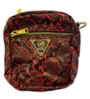 Mint Anaconda Medium Cross Body Bag (Red) - FRESH N FITTED