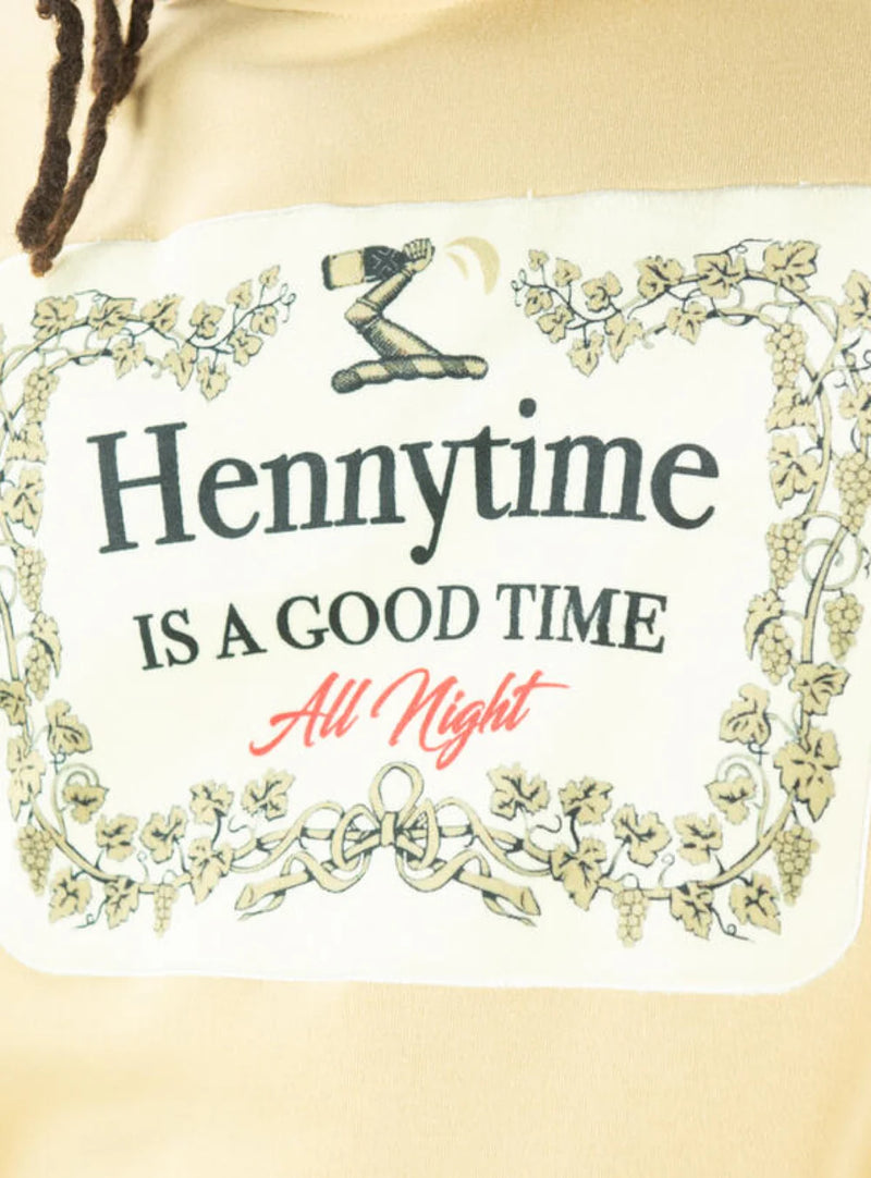 Rebel Minds 'Hennytime' Hoodie (Khaki) 152-322 - FRESH N FITTED