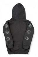 FWRD Kids 'Saint Crytsal' Fleece Pullover Hoodie (Black) FW-10638K - FRESH N FITTED