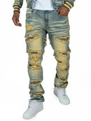 Makobi 'Sassari' Denim (Dirt Wash) M1797 - FRESH N FITTED