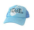 KML 'RISK' Trucker Hat (Carolina Blue) - FRESH N FITTED