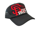 KML ‘SF 2.0' Trucker Hat (Black) - FRESH N FITTED