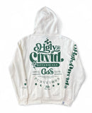 Highly Undrtd 'CLTVT BOTANICALS' Hoodie (Ivory/Green) UF5606 - FRESH N FITTED