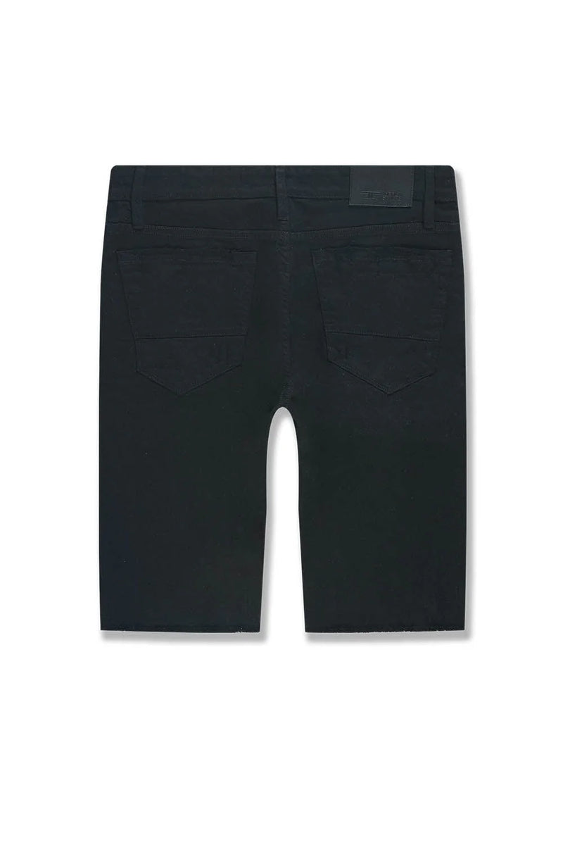 Jordan Craig 'Tulsa' Twill Denim Shorts (Black) J3219S - FRESH N FITTED