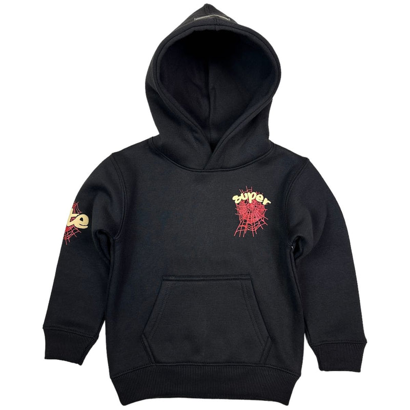 Elite Denim 'Super' Kids Hoodie (Black) 4260-JR