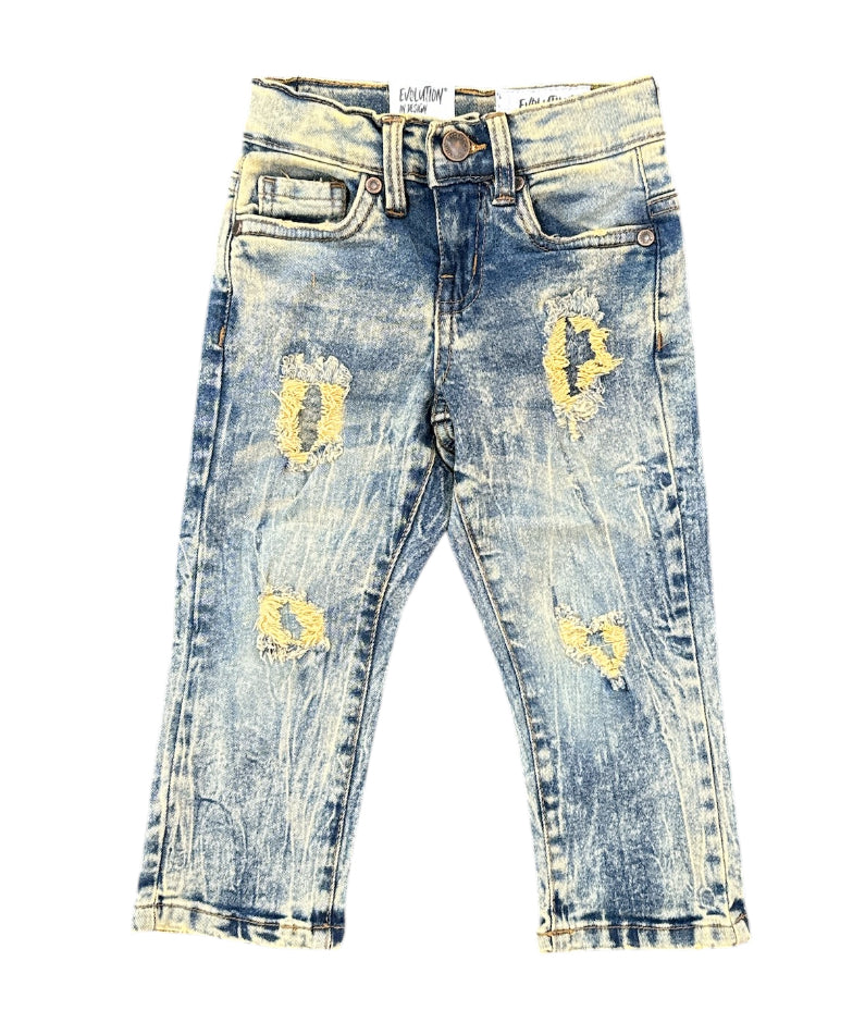 Evolution Kids 'Straight Standard' Denim (Lt.Tint) EV-330187K