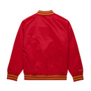 Mitchell & Ness San Francisco 49ers Lightweight Satin Jacket (Red) SJKT6296 - FRESH N FITTED