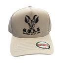 Muka 'GOAT' Snapback Hat (Grey) S4426 - FRESH N FITTED