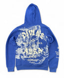 Highly Undrtd 'Divine Aura' Hoodie (Royal) UF5603 - FRESH N FITTED